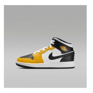 Kids Nike Air Jordan Mid 1 Sneakers 🏀 with original box